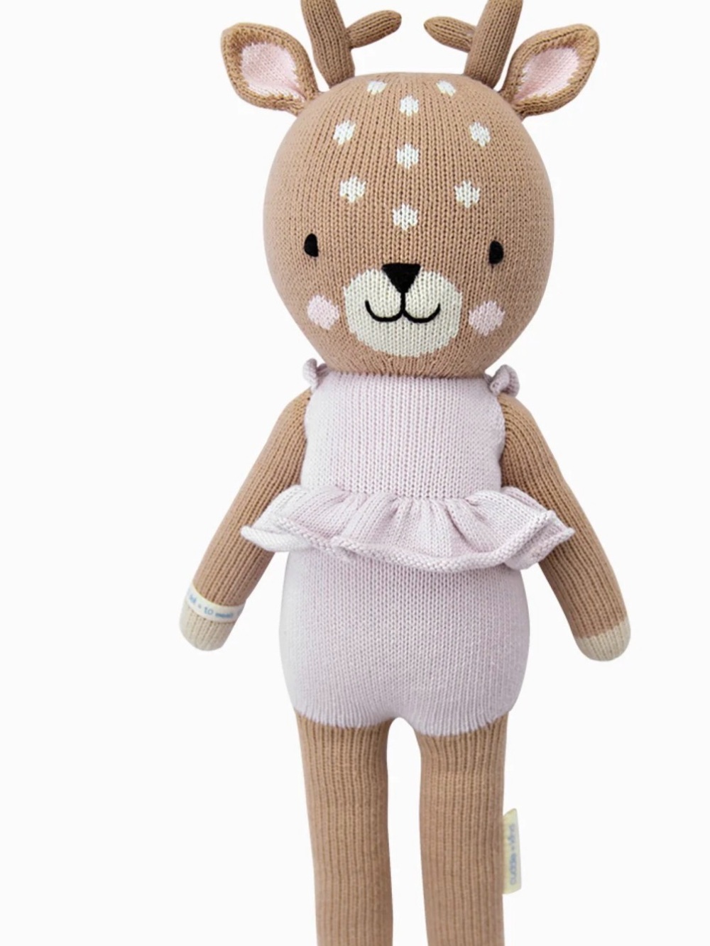 Cuddle + Kind Knit Fawn Doll - Kids Toys